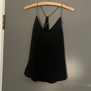 J crew 100% silk racerback camisole top size 2P